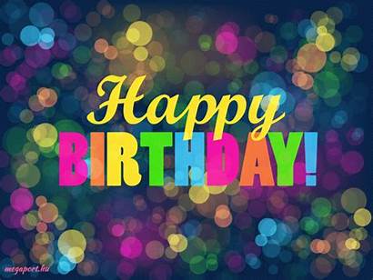 Birthday Happy Animated Wishes Ecard Vector Background