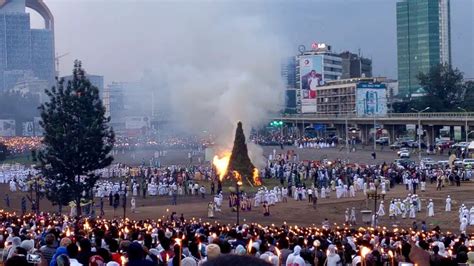 Meskel Festival Ethiopian True Cross Celebration Typical Ethiopian
