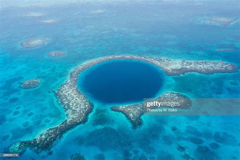 Great Blue Hole Belize High Res Stock Photo Getty Images