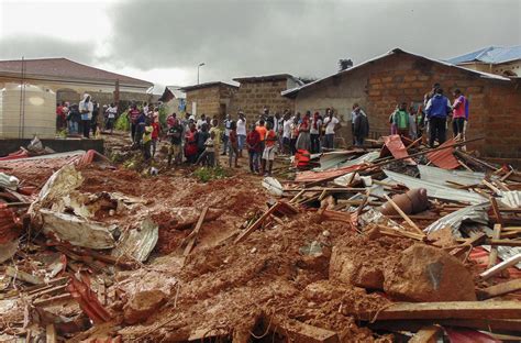 Sierra Leone Mudslide 300 Dead Red Cross Believes 600 Missing Nbc News