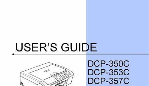 brother dcp l2550dw manual