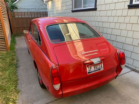 1970 Volkswagen Type 3 Hatchback Red Rwd Automatic Fastback For Sale
