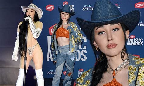 Noah Cyrus Sizzles In Two Looks As She Hits The Stage In Nearly Naked