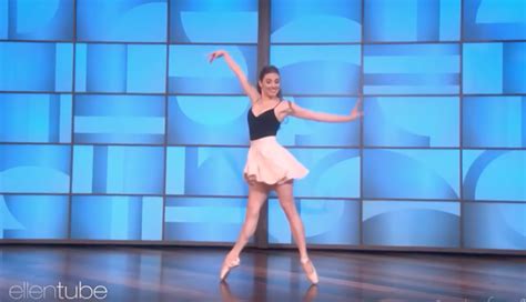 Tiler Peck Shines On ‘the Ellen Show Dance Informa Usa