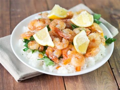 Paella is made with paella rice known as bomba rice which is a short grain rice. Shrimp Scampi With Basmati Rice Recipe | CDKitchen.com