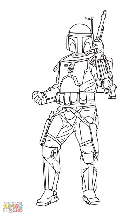 Lego general grievous coloring page star wars coloring pages lego r2d2 and c3po coloring page Jango Fett coloring page | Dessins star wars, Coloriage ...