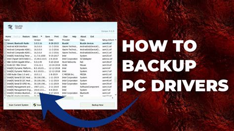 How To Backup All Pc Drivers Youtube