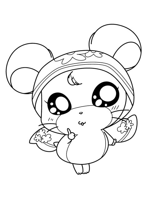 Hamtaro Coloring Pages Home Design Ideas