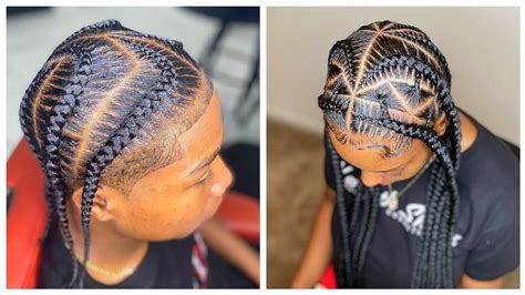 Those guys with square shaped faces, of course. Pop Smoke Inspired Braids (Compilation) | Hairstyles For ...
