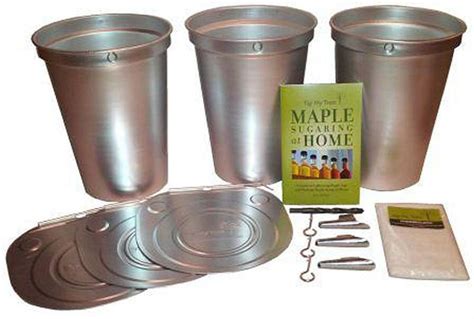 Tap My Trees Maple Sap Maple Syrup Starter Kit With Aluminum Sap Bucket