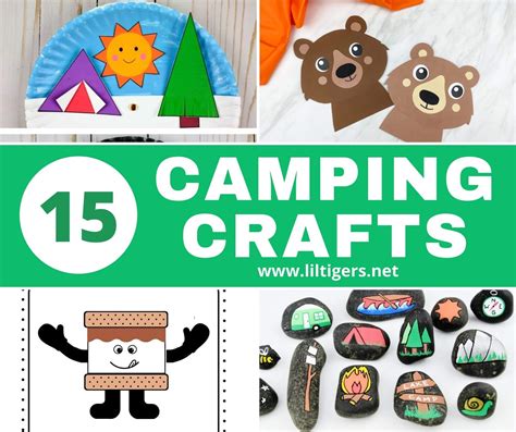 30 Fun Camping Crafts For Kids Lil Tigers