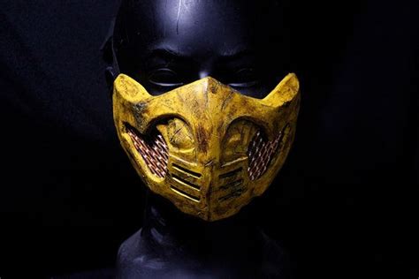 Scorpion Mkx Mortal Kombat X Replica Mask Mortal Kombat X Mortal