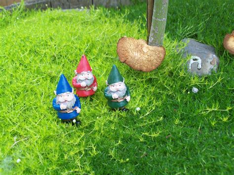 Aprils Homemaking Gnomes In The Garden