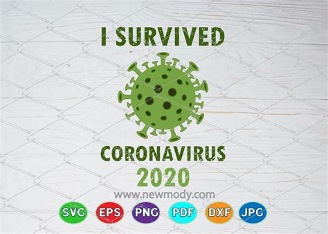 Download I Survived Coronavirus 2020 SVG - Corona Virus SVG By AmittaArt | TheHungryJPEG.com
