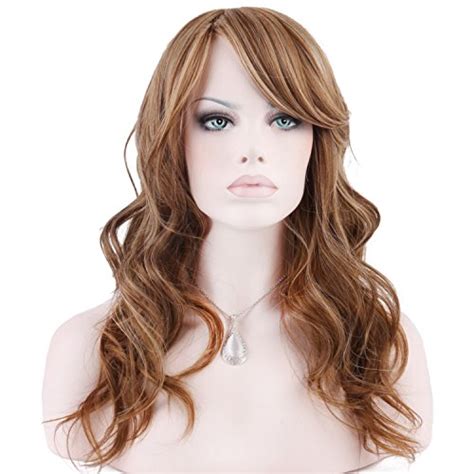 Buy Keewig Synthetic Long Blonde Wig Wavy Mix Medium And Dark Blonde Kelly F2216 Online At