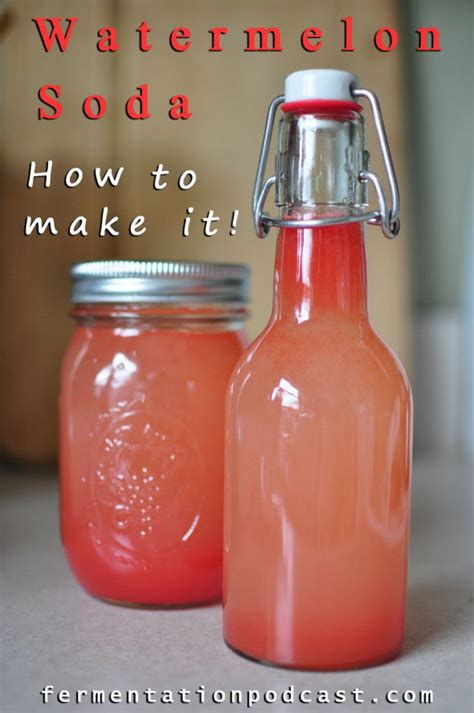 This Refreshing Watermelon Soda Recipe Is Sure To Be A Big Hit With