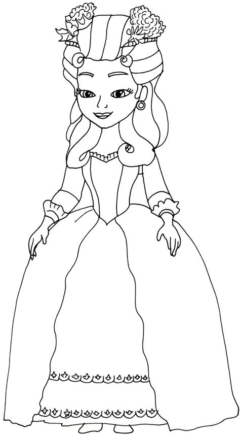 There is the beautiful princess sofia coloring page among. Hildegard | Disney coloring pages, Sailor moon coloring ...