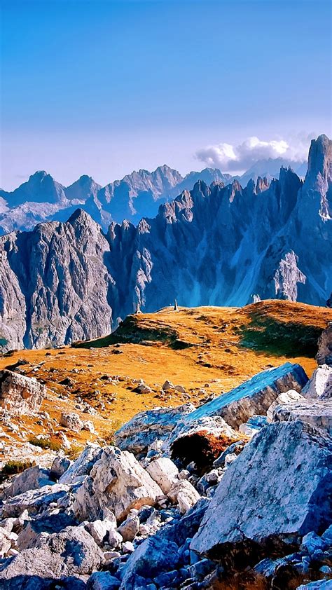 Download 1080x1920 Wallpaper Mountains Peak Nature