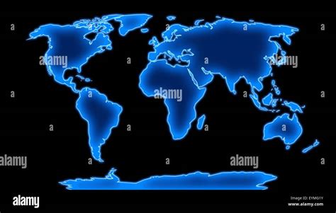 Mapa De Los 7 Continentes Del Mundo Canvas Woot