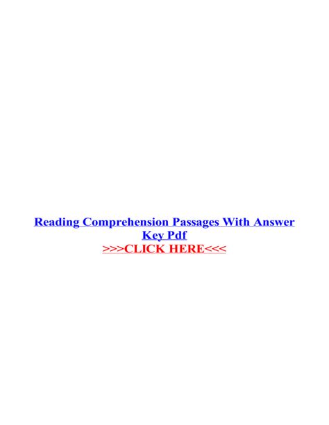 Readworks the latest tweets from @readworks. Readworks Answers Pdf - A 10 Minute Reading Routine With ...