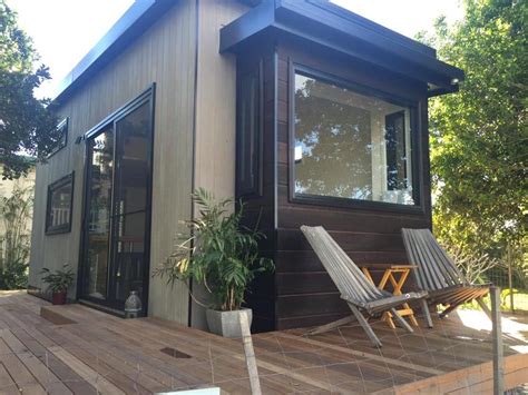 Burnt Cedar Pop Out Australian Zen Tiny Home Japanese Tiny House