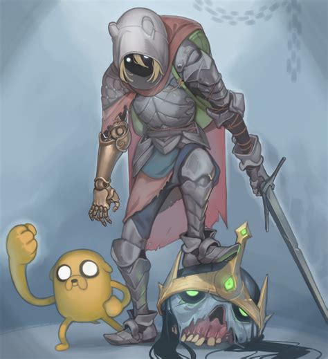 Finn The Human Jake The Dog And Lich Adventure Time Drawn By Kelvin