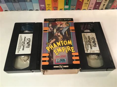 The Phantom Empire Sci Fi Western Musical Serial Vhs 1935 Gene Autry 2