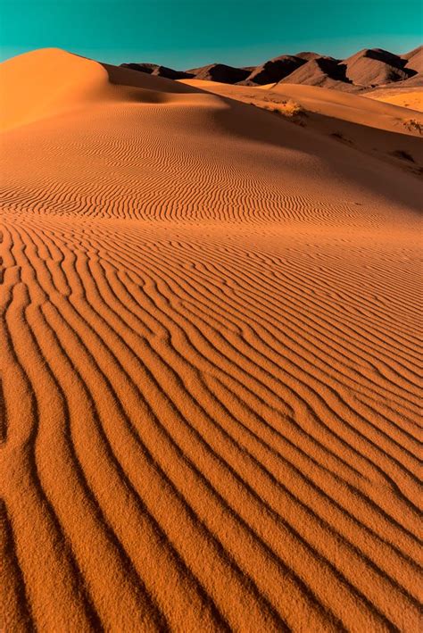 Dunes Of Erg Chebbi Sahara Deser Desert Painting Aerial Views