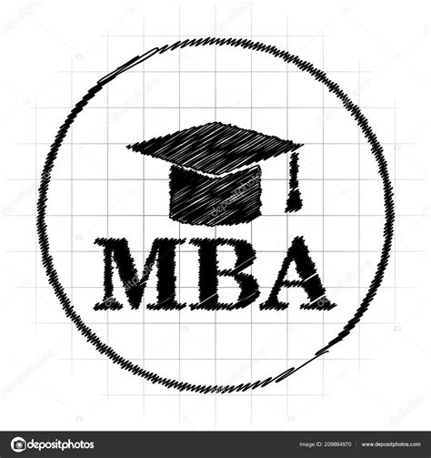Mba Icon Internet Button White Background Stock Photo By ©valentint