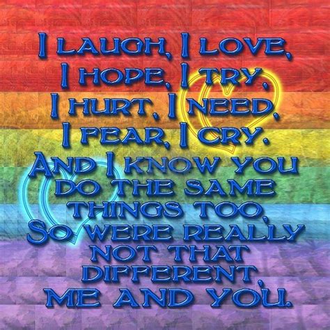Gay Lesbian Pride Poem Tile Coaster By Thegoodlife Cafepress