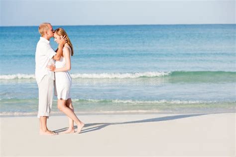 Happy Couple In Love Having Fun On The Beach Stock Image Image Of Couple Color 29152435
