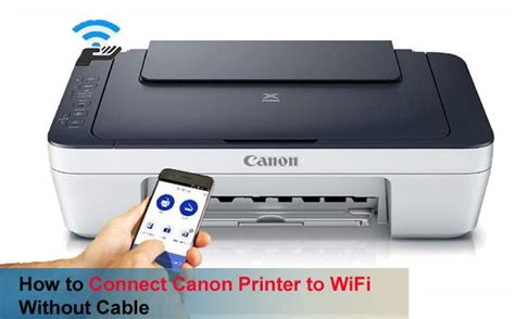How To Connect Canon Printer To Wifi Without Cable Printerfixes