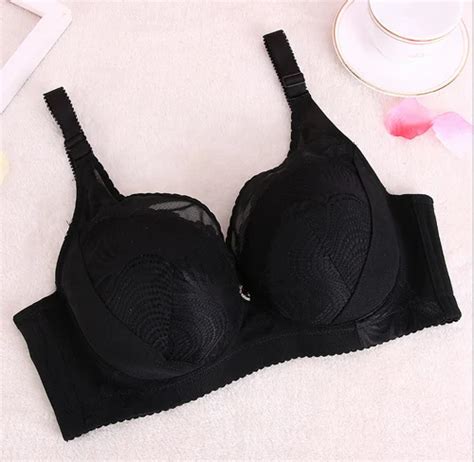 New Thin Big Chest Gather Bra 48 46105g 44f 4295e Bra Plus Size E F G Cup Push Up Classic Bra