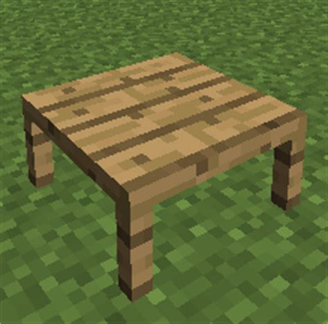 Stone coffee tables need three blocks of polished andesite, diorite, granite or stone and two blocks of andesite, diorite, granite or cobblestone to be crafted. Coffee Table | MrCrayfish's Furniture Mod Wiki | FANDOM ...