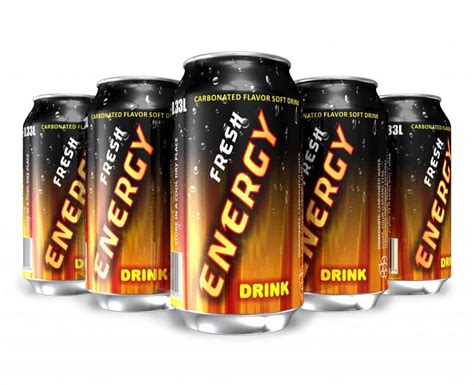 Free 829 Energy Drinks Yellowimages Mockups