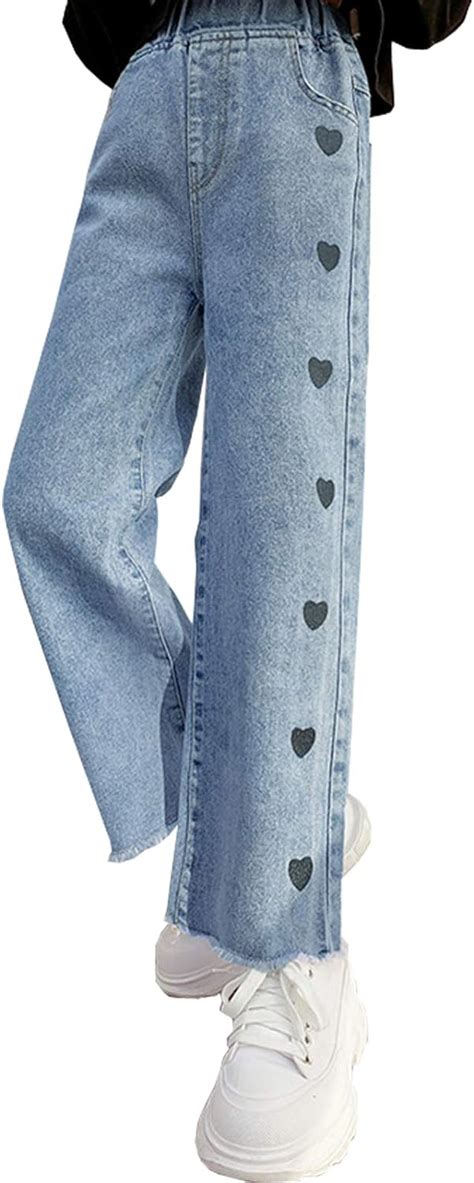 Mother And Kids Spring Girls Fashion Denim Pants Kids Jeans Trousers Kids