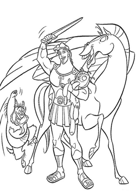 Home » disney category » coloring pages hercules » pages 1 to 3. Hercules Coloring Pages Coloring | Cartoon coloring pages ...