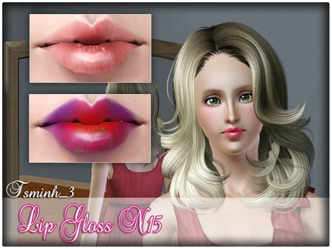 The Sims Resource Lip Gloss N15