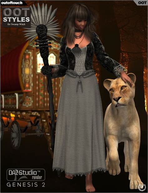 Oot Styles For Swamp Witch For Genesis 2 Females 3d Models For Daz