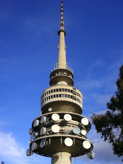 Telstra Tower Telstra Tower In Canberra Australia Photogra Flickr