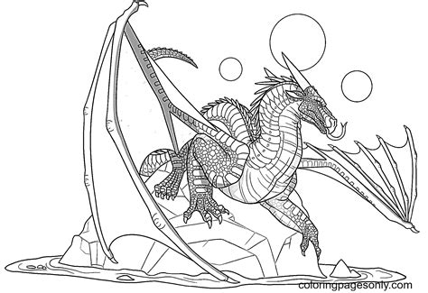 nightwing dragon coloring page coloring pages porn sex picture
