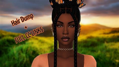 The Sims 4 Cas Lilah Mccord Cc Links Urban Hair Mods Folder