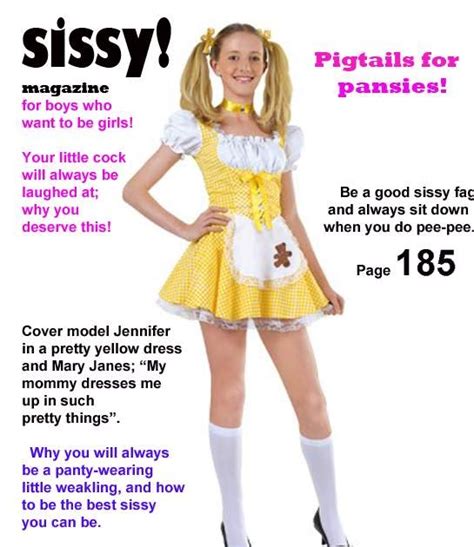 Jennifers Favorite Sissy Captions Sissy Magazine Issue