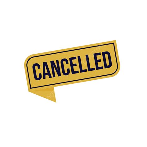 Cancelled Stamp On Dark Cancelled Stamp Cancel Stamp Png And Vector