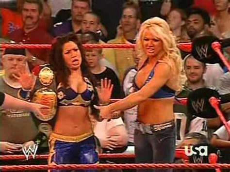 RAW Mickie James Candice Michelle Vs Melina Jillian Hall YouTube