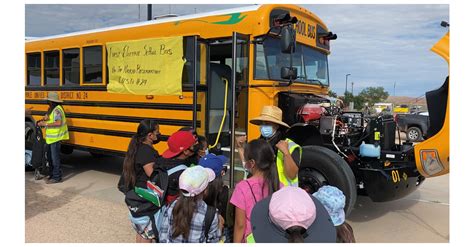 Blue Bird Delivers First Electric School Bus To Navajo Nation In