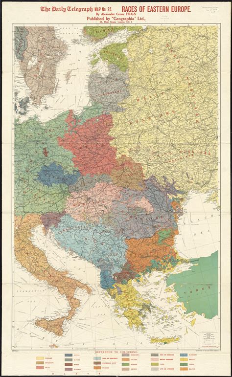 Pre World War I Map Of Eastern Europe Ethnic Group R MapPorn