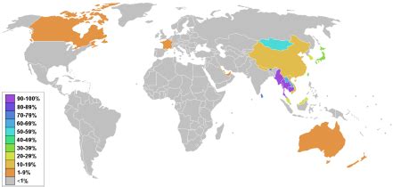 Spread Of Buddhism World Map