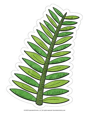 Select from 35654 printable crafts of cartoons, nature, animals, bible and many more. Free Downloadable Palm Frond Coloring Page for Palm Sunday