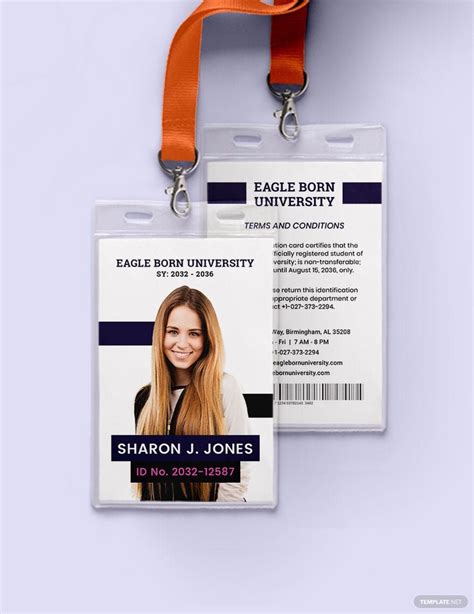 How To Makecreate A Student Id Card Templates Examples 2023